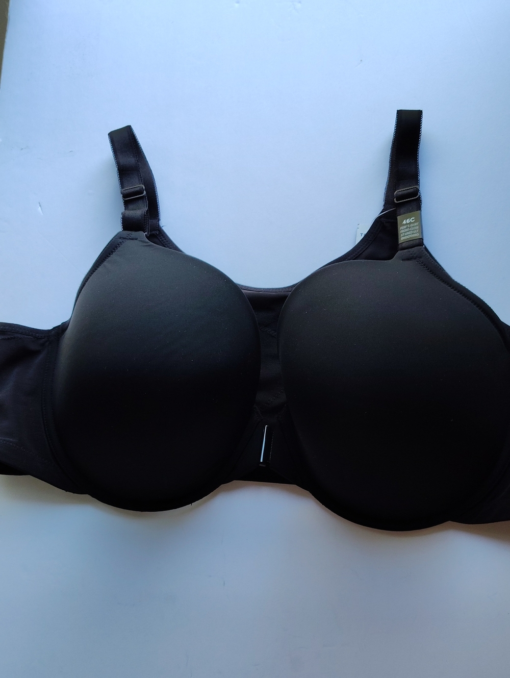 NRW torrid Plus Size 46C Black Full Coverage Molded Cup Bra